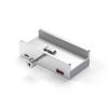 4-Port USB 3.0 Clamp Hub Type-C Splitter for Desk Monitor 5-30mm Thickness