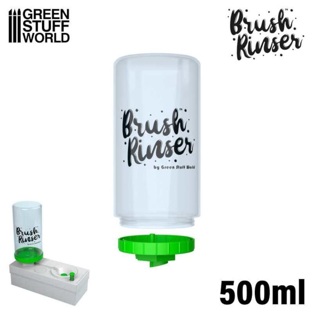 Green Stuff World Brush Rinser Bottle 500ml Green Hobby Tool GSWD-11884