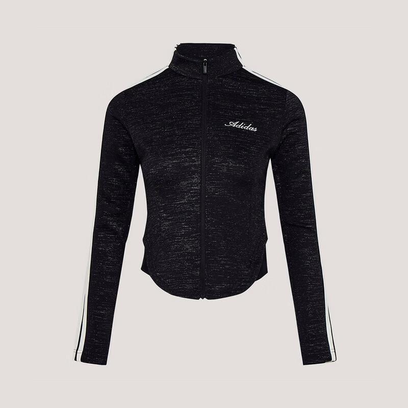 Adidas Women s Fitness Yoga Stand-Collar Knit Jacket M