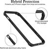 Aluminium Metal Bumper Frame Soft Inner Silicone Case for IPhone 15 14 13 11 16 Pro Max 12 Mini Plus XR X IPones Slim Hard Cover