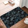 Mountain Bike Is Calling Doormat Anti-Slip Entrance Kitchen Bathroom Floor Door Mat MTB Bicycle Cyclist Ride Garden Carpet Rug