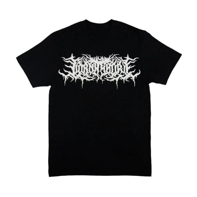 Lorna Shore White Logo Graphic Printed T-shirt Unisex T-Shirt XL