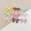 Macaron Colored Bow Hair Tie & Beaded Phone Chain Accessories - Cute & Stylish DIY
