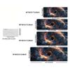 Large Cosmic Nebula Spiral Galaxy Mousepad XXL Non‑Slip Rubber Deskmat Pc Game Keyboard Desk Mats Space Art Mouse Mat Gamer