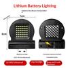 1/2/4Pcs Universal Portable Led Work Lamp For 18V-21V Li-Ion Battery Outdoor Camping Emerge Light Power Tool Accessories