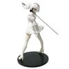 Figurine Anime Yorha 2B Série Noir et Blanc 18CM Figurine d'Action à Collectionner en PVC Modèle Poupée Statuette Cadeau