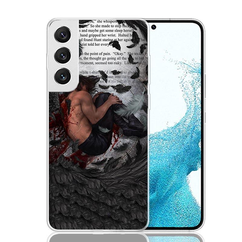 A Court Of Mist And Fury Phone Case For Samsung Galaxy S26 Ultra S23 S24 S25 Edge S20 FE S21 S22 Plus Soft Print Shell Cover Fun