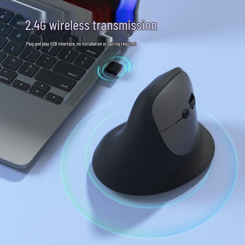 Spot New Vertical Second-Generation Charging Gaming Mouse for Office and Gifts