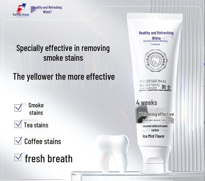 Na Ai Si Men's Whitening Toothpaste (3-Pack)