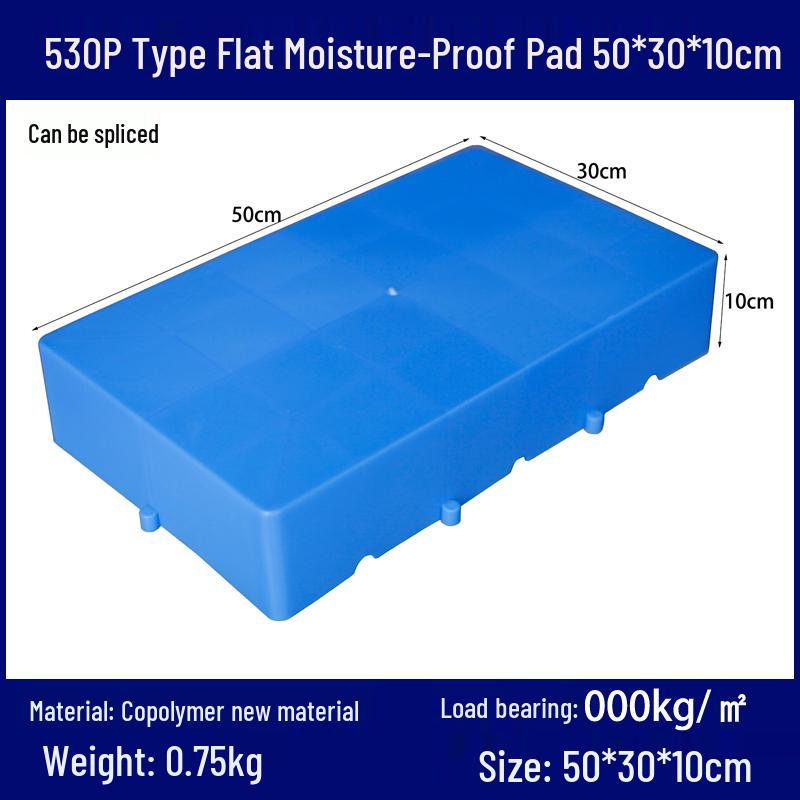 Moisture-Proof Interlocking Plastic Pallet Tray for Warehouse Storage