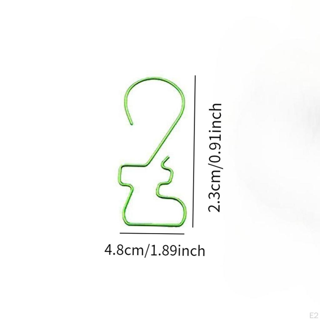 20x Christmas Ornament Hooks Hanging Multipurpose Xmas Hangers for