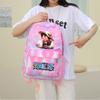 3Pcs/set Anime One Piece Backpack for Girls Boys Back To Schoolbag with Lunch Bag Student Bookbag Men Women Travel Bag Mochil