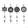 Gazing Ball Drops Metal Wind Spinner, Bell, Windchimes for Relaxation, Grace, Decoration