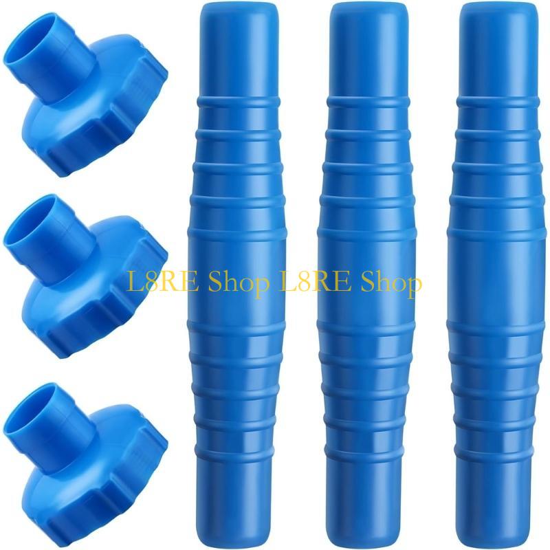 L8RE Pool Hose Adapter Easy To Use Hose Fittings Pool Adapter Plastic Material