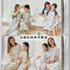 Bamboo Cotton Baby Kids Lightweight Sleeping Bag Breathable Antibacterial Air Conditioner Homewear Romper Parent-child Nightdress