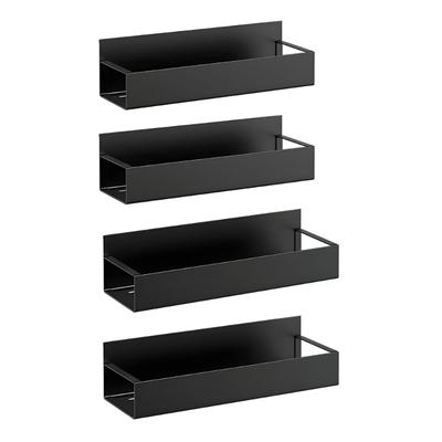Effizientes magnetisches Kühlschrankregal mit perforiertem Boden, perfekt für Gewürze und persönliche Gegenstände
