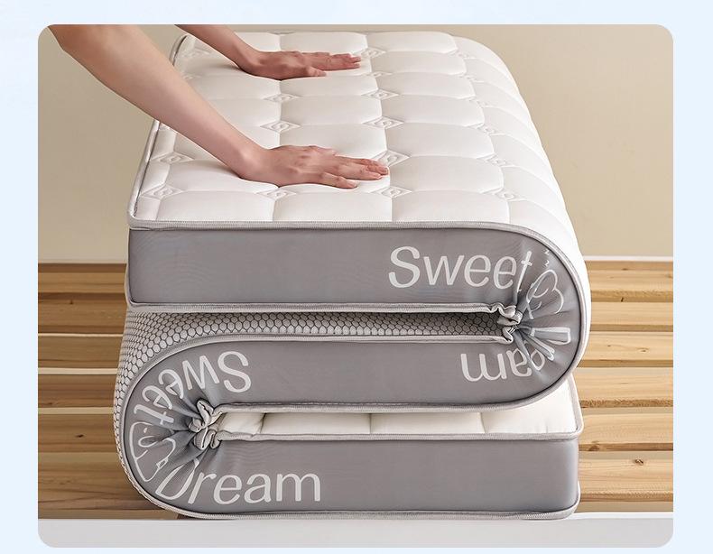 Latex-Memory-Schaum-Matratzenauflage für Schlafzimmer/Wohnheime - Weich, Einzelgröße
