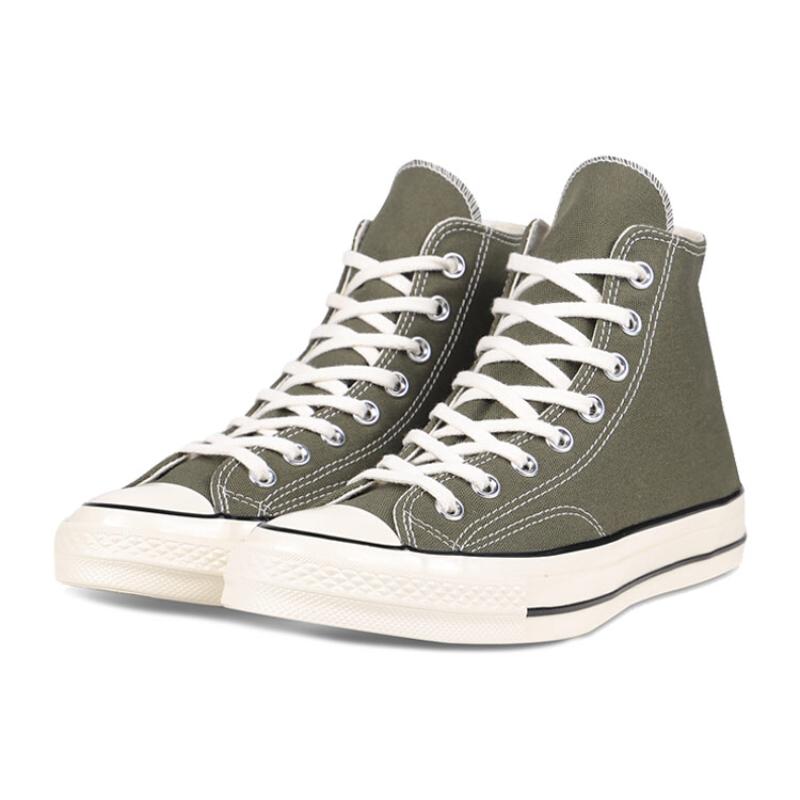 Converse Chuck 70 Comfortable and Stylish High-Top Canvas Shoes Unisex 'Olive'