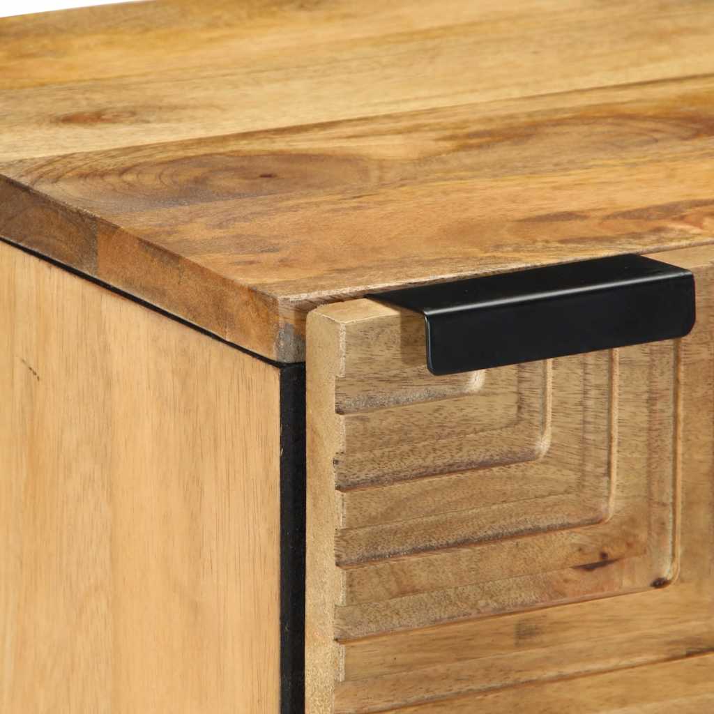 Nightstand Brown 40 x 33 x 46 cm Solid Mango Wood