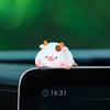 Cute Piggy Girl Figurine Kawaii Cartoon Resin Statue Car Decor Mini Ornament Home Desk Decoration Adorable Animal Doll Gift