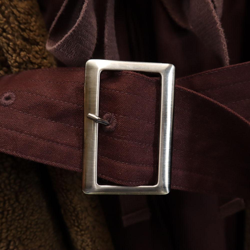 CLANE Layered Boa coat 1 Brown Women Used