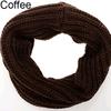 Modischer Unisex Winter Warmer Unendlichkeitskreis Zopfmuster Rollkragen Langer Schal Schal