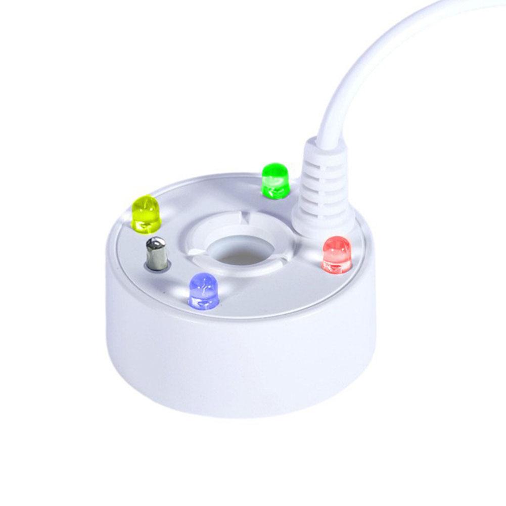 USB Fogger With 4 LED Colorful Lights Water Fountain Pond Fog Machine Atomizer Air Humidifier for Halloween Party Decorations