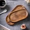 Solid Acacia Wood Serving Tray