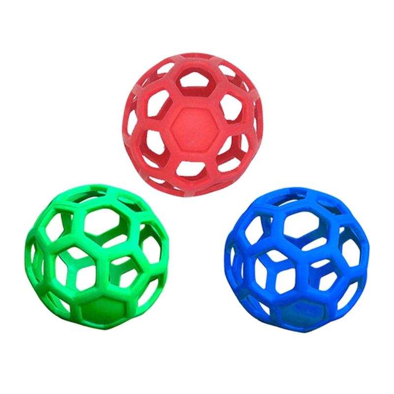 Puppy Toy Treat Dispensing Interactive Puppy Chewing Ball Chew Toy Puzzle Ball Treat Dispensing Teething Toy