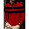 Chic Long Sleeve Polo Shirt, Casual Slim Fit, Perfect for Daily Wear