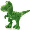 Pelúcia Dinossauro T-Rex Verde 40cm Animal de Pelúcia Realista Companheiro de Abraço para Crianças Presente