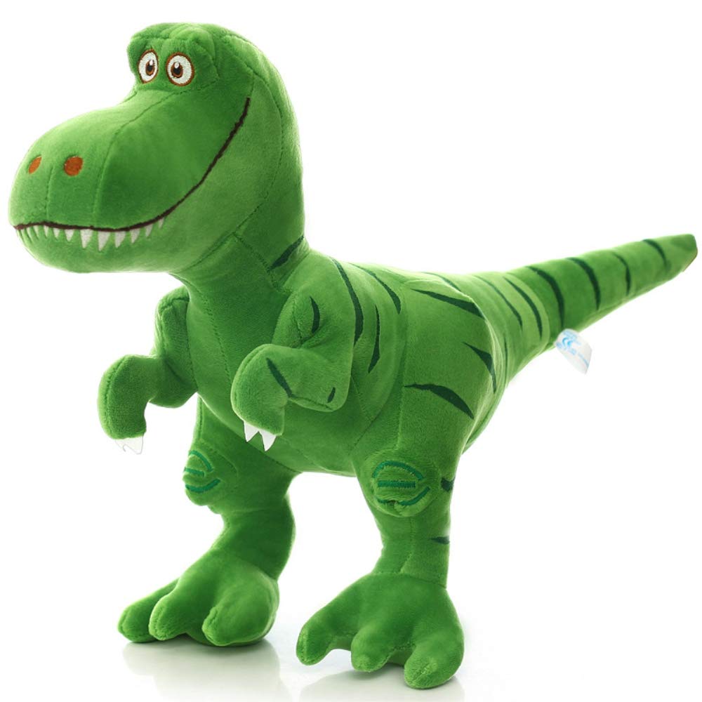 Green T-Rex Dinosaur Plush Toy 40cm Realistic Stuffed Animal Kids Cuddle Companion Gift