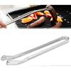 BBQ Sausage Turning Tongs for Cooking,Stainless Steel BBQ Kitchen Tongs,Long Handle Kitchen Tongs for Turning Bacon Steak Meat Vegetables,Cooking Tong