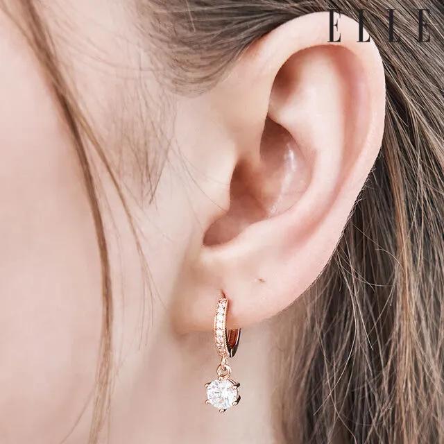 14K GF Fine Basic One-Touch Earrings ELGPEE526