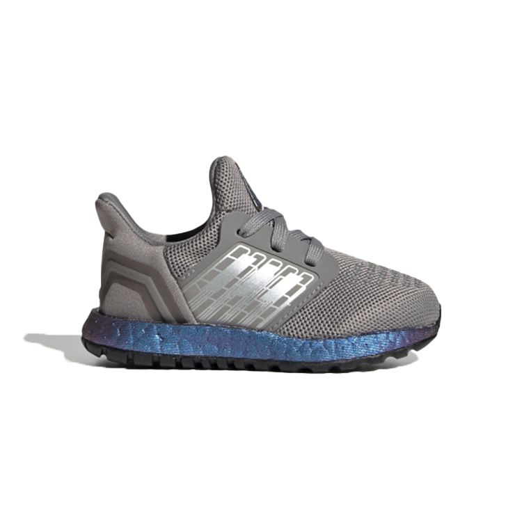 Adidas Ultra Boost Comfortable Versatile Breathable Low-Top Walking Shoes Baby Shoes Gray Blue EG4812