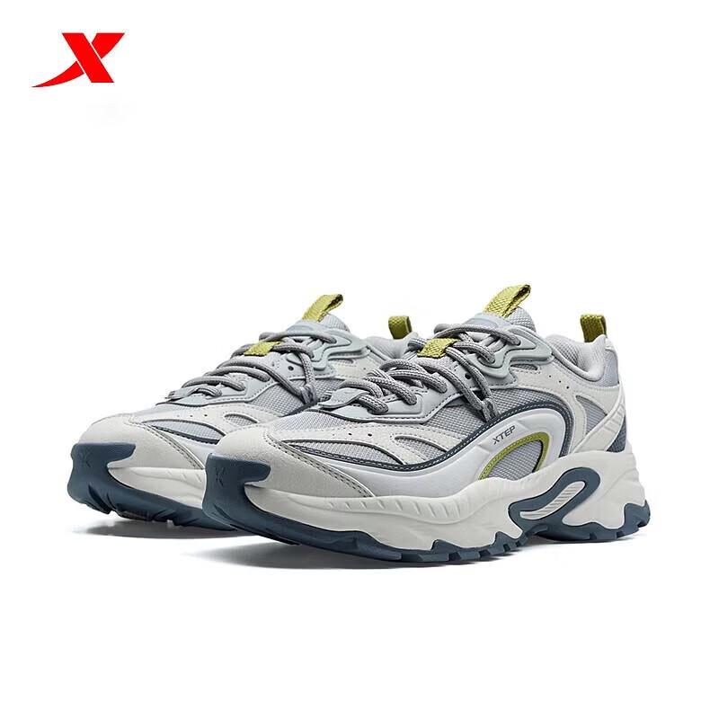 XTEP Men s Breathable Casual Dad Shoes 42