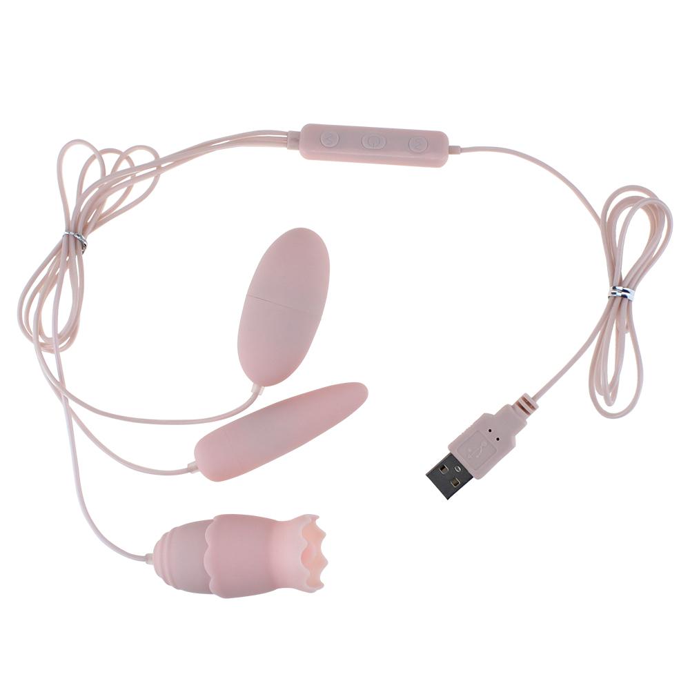 Tongue Vibrators 10 Modes USB Powerful Vibrating Egg G-spot Massage Oral Licking Clitoris Stimulator Erotic Sex Toys for Women