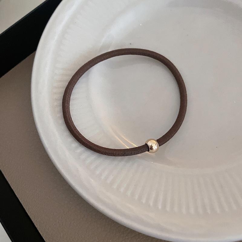 10PCS Girls Elastic Hair Rubber Bands Headbands Metallic Women Ponytail Hairpin Hair Accessories Headband