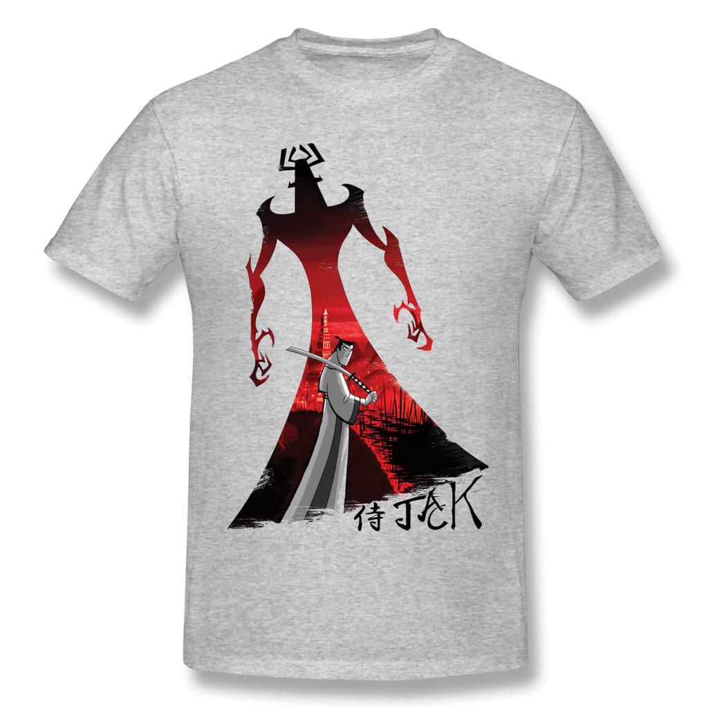 Samurai Jack Cool Creative Casual T Shirt Hot Sale Samurai Jack Tee Shirt 100% Cotton O Neck T-shirts