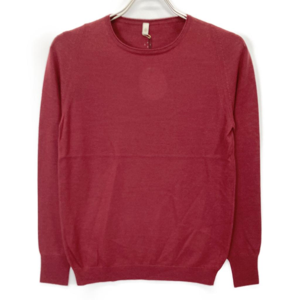 TOYOBOSHI Ito-Gi Red HIRYU-STH 09IT-CS0002 Cashmere Silk Knit Tops 1 Deep redUsed