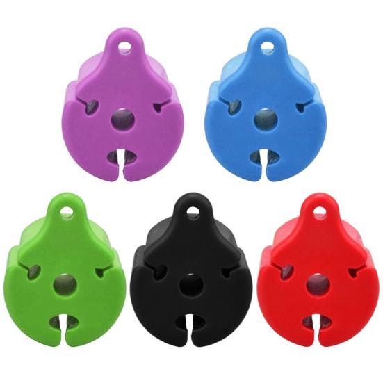 10Pcs Bound Pole Balls Silicone Rod Strap Protective Cover Wide Compatibility Versatile Fishing Gear Accessory Holder
