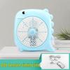 Compact Cartoon Electric Desk Fan for Student Dorms and Bedrooms