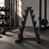 Dumbbell Storage Rack Stable A-Shaped Sturdy for Fitness Room