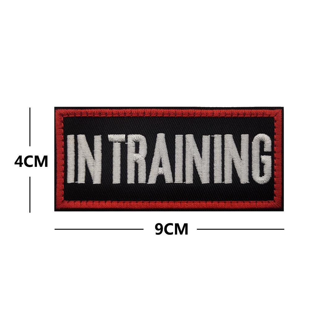 Taifeng 9x4cm Service Dog Harness Patch - Velcro Embroidered Cloth