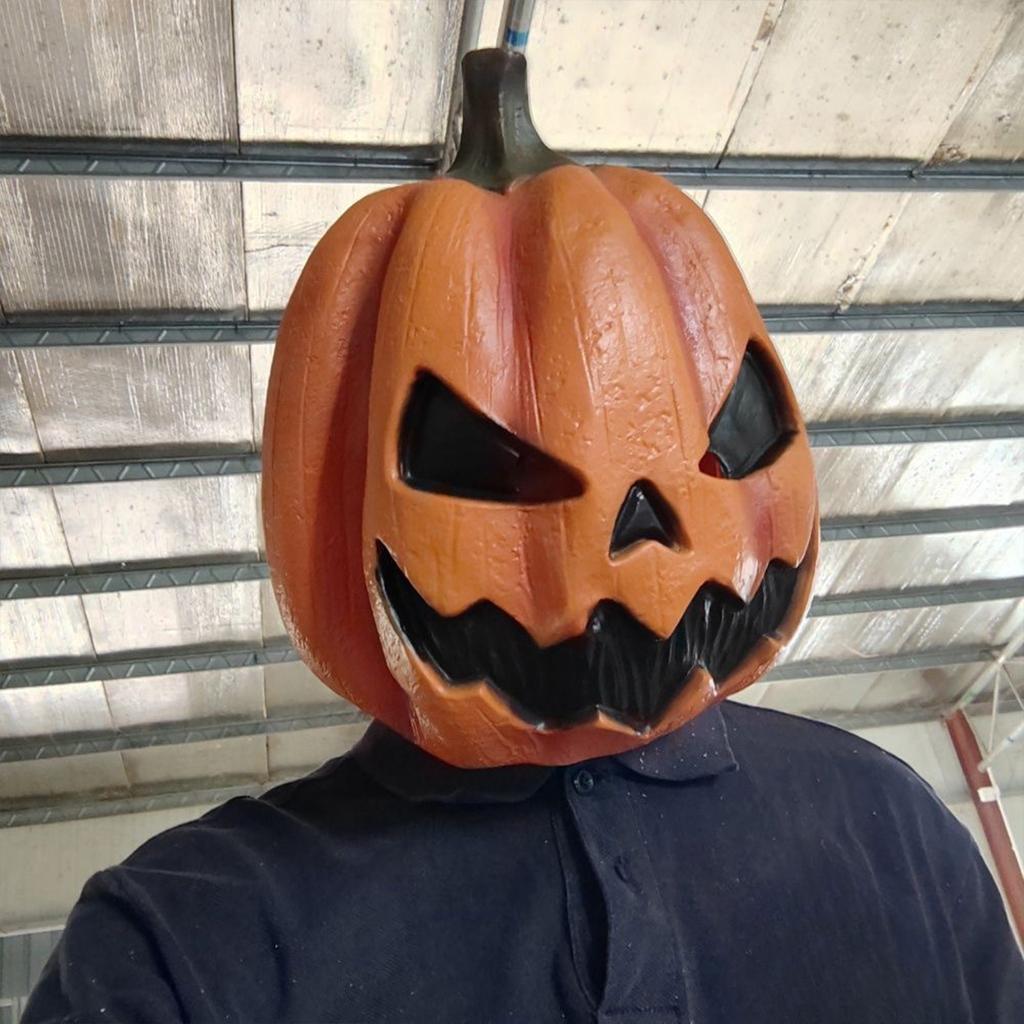 Strašidelná párty Halloween Jackolantern Dýňová tvář Hlava Masky Novinka Strašidelné Na párty A koledování