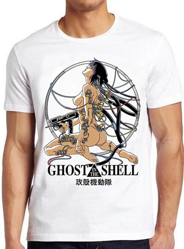 Ghost In The Shell Japanese Manga Anime Cult Top Funny Gift Tee T Shirt M1036