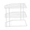 Scaffale Organizer per Cucina, Scaffale Porta Condimenti, 3 Livelli, Arredamento Moderno per la Casa, Scaffale per Spezie, Pentola