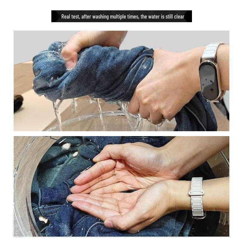 Plus Size Retro Wide-Leg Denim Pants for Women - Autumn Loose Fit, Slimming, Pear-Shaped Body