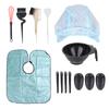 14pcs Hair Dye Coloring Kit DIY Hair Dye Brush Bowl Set for Salon Hair Coloring Bleaching