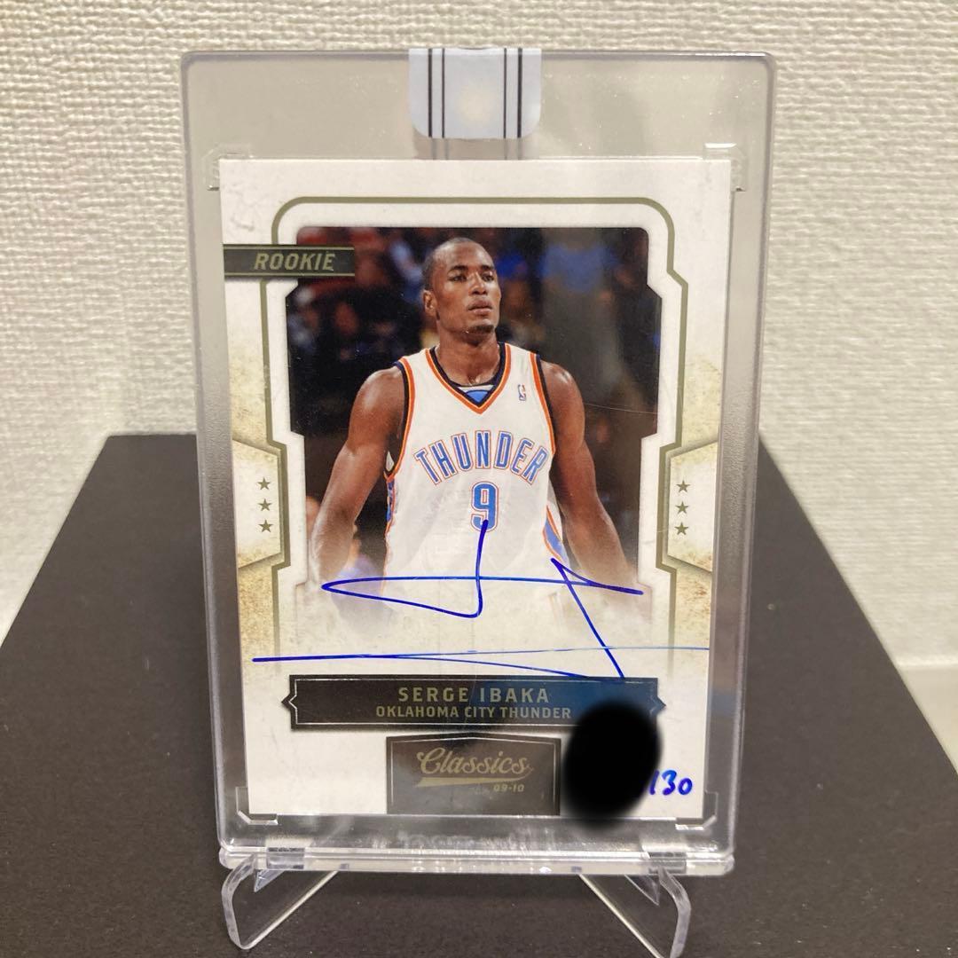 Used SERGE IBAKA PANINI Autograph RC